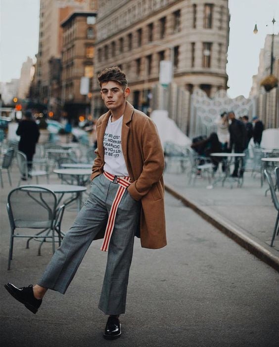 trendy men overcoat 5