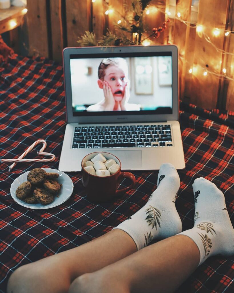 Computer with home alone on it