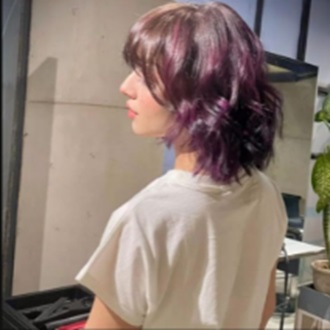 rainbow color hairstyle 2