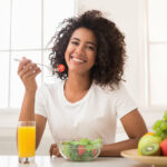 An example of healthy eating for women