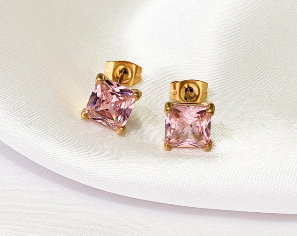 pink diamond earings Gift Your Bridesmaids ideas