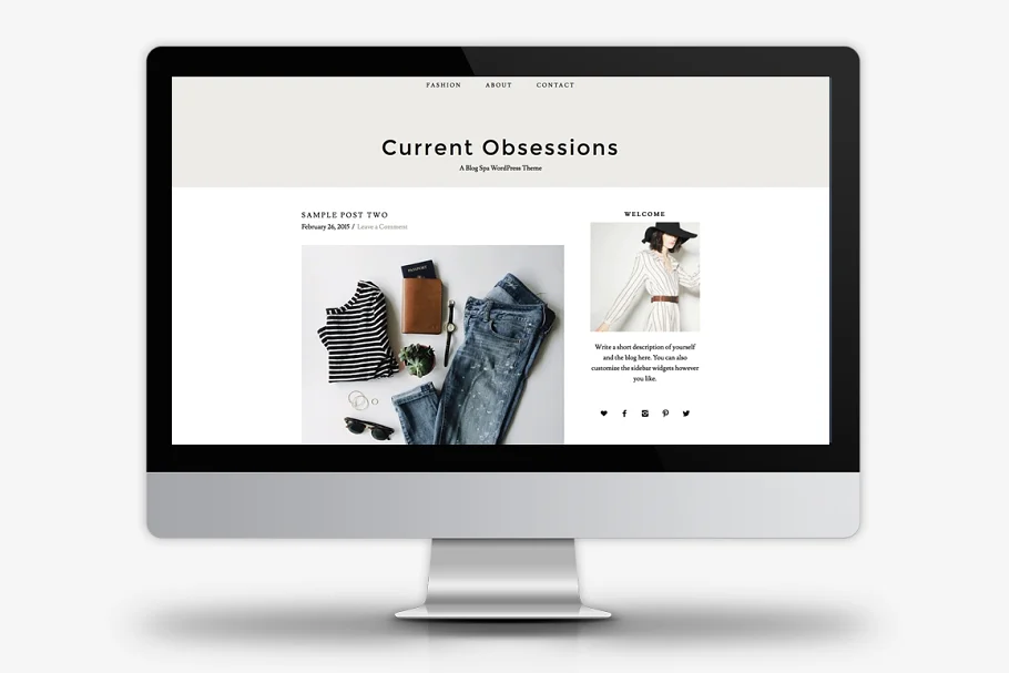 fashion blogger themes