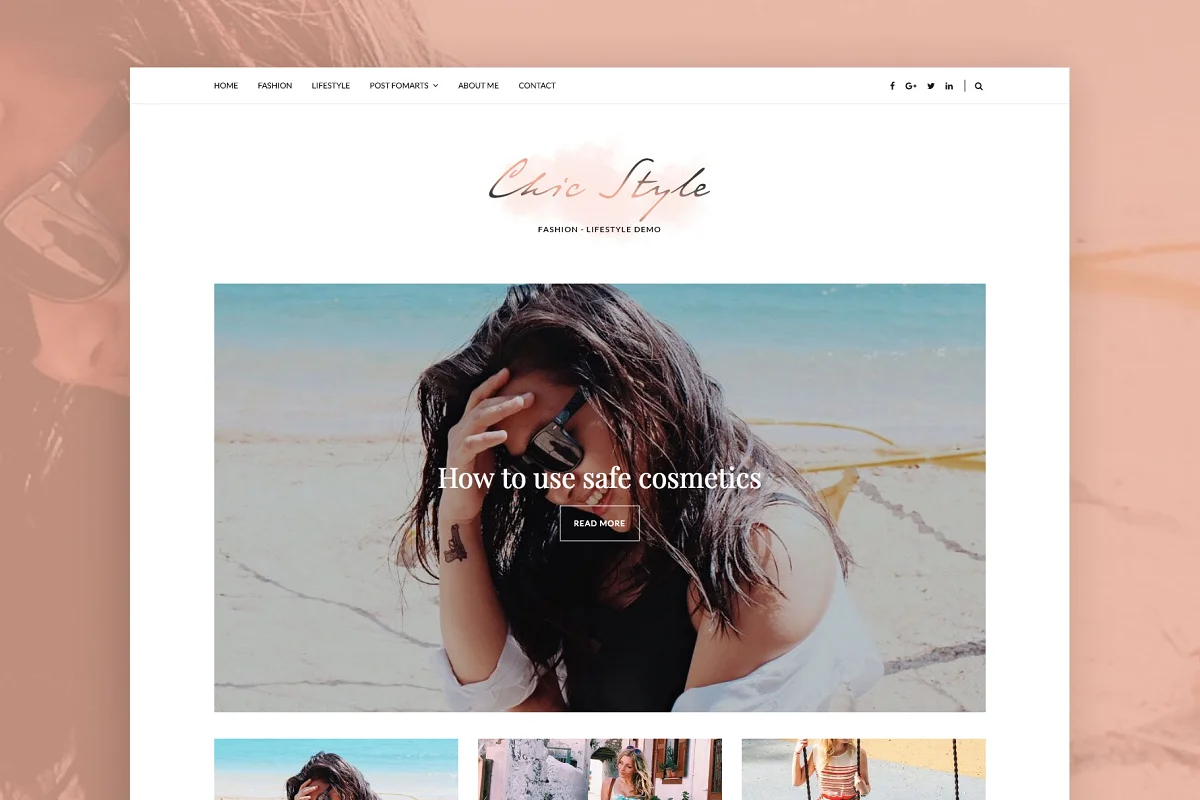 fashion blogger themes