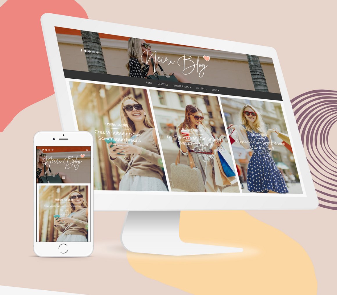 fashion blogger themes