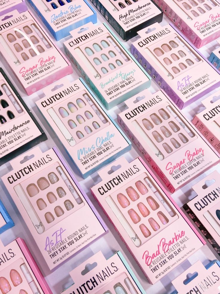 reusable press on nails