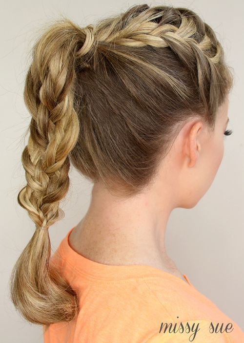 Braided Ponytails 2