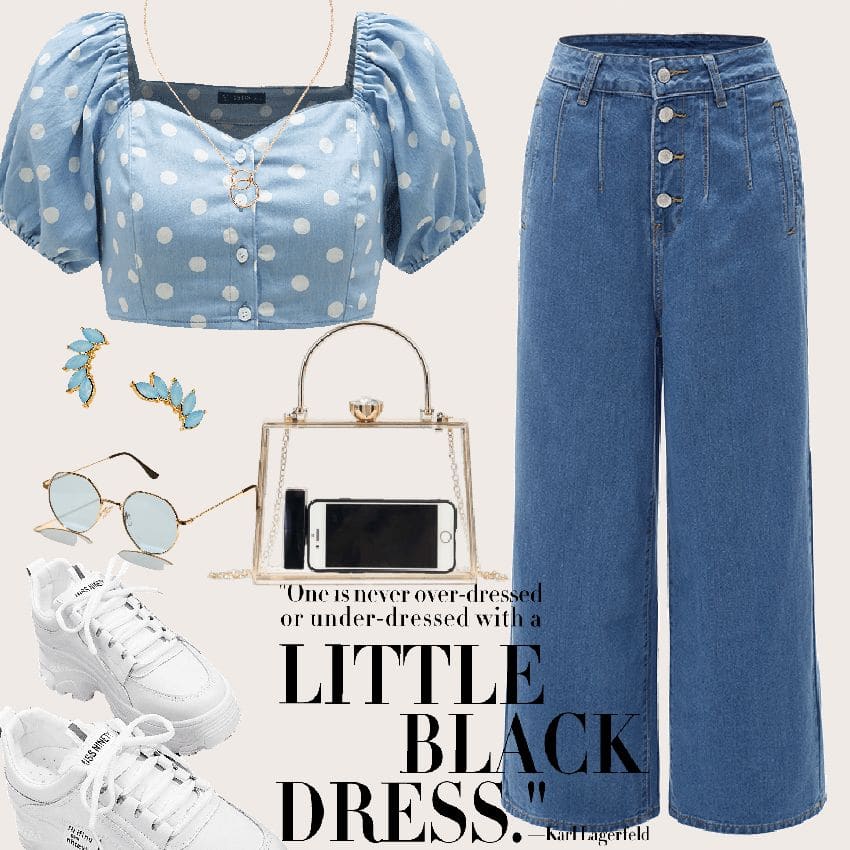 cute denim outfits