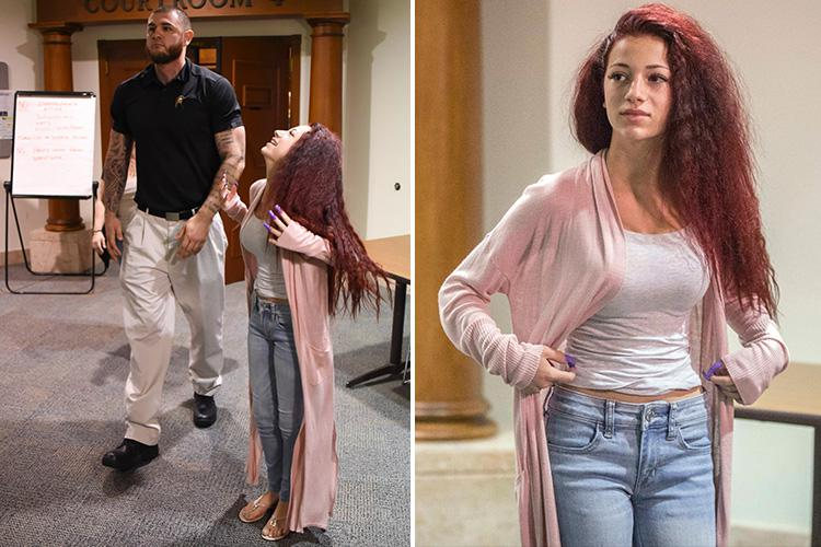 Bhad Bhabie courtroom fits