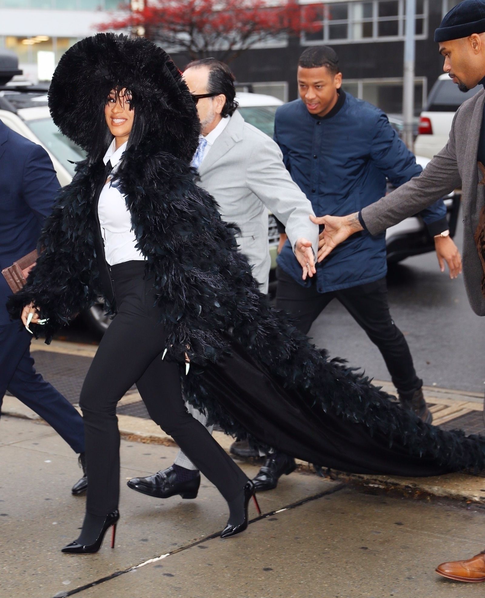 Cardie B courtroom fits