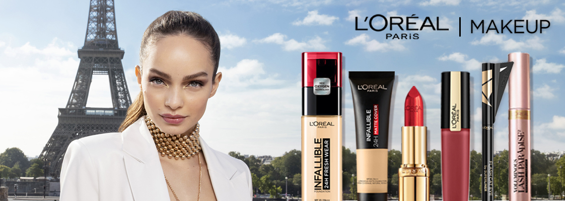 Loreal paris makeup brands