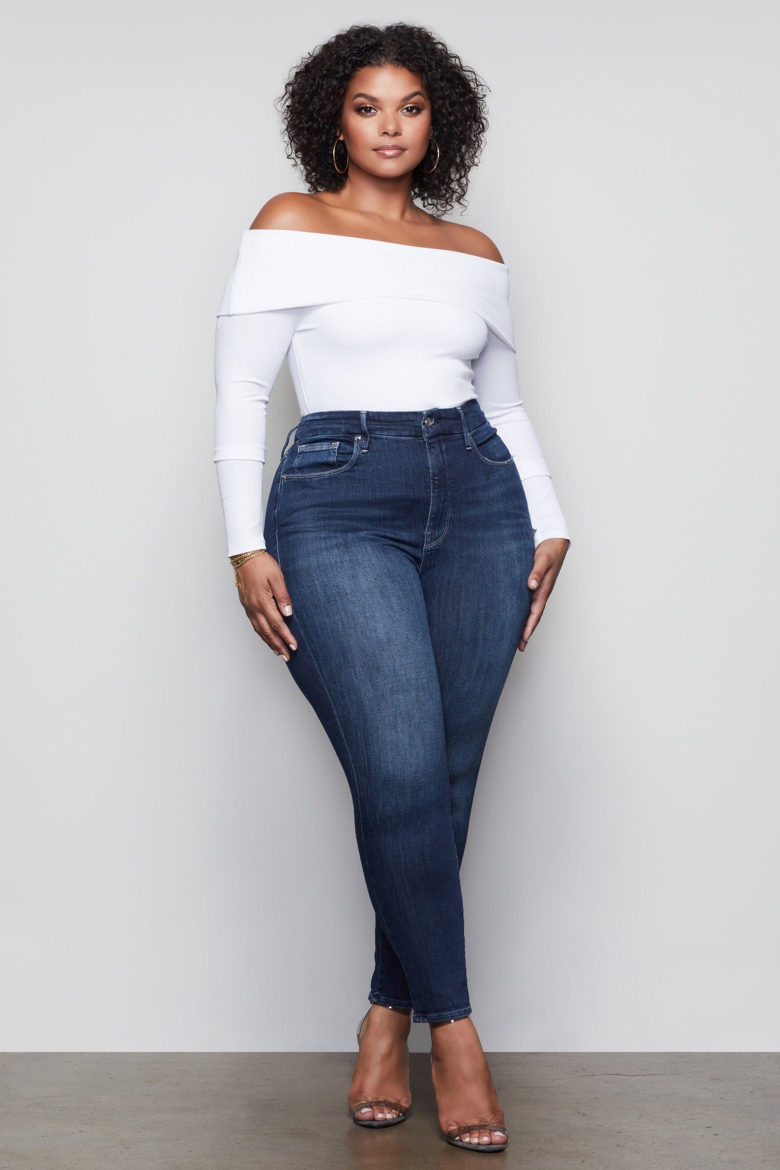 Myth no. 5: Curvy women can't wear skinny jeans
