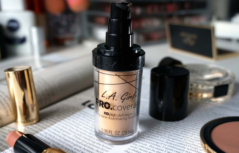 BUDGET-FRIENDLY MAKEUP: L.A GIRL PRO COVERAGE FOUNDATION