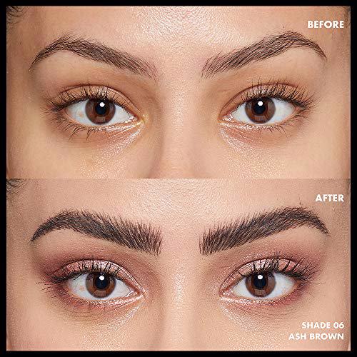 Slimmer face: NATURAL EYEBROW LOOK