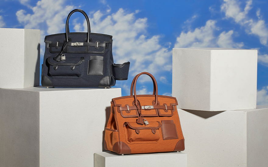 luxury handbag brands: hermes