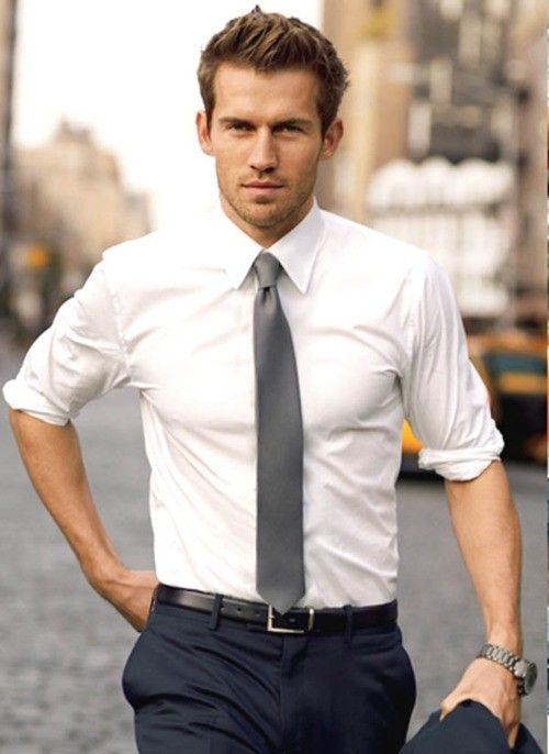 Women Love to See Men Wearing: Rolled Shirt sleeves