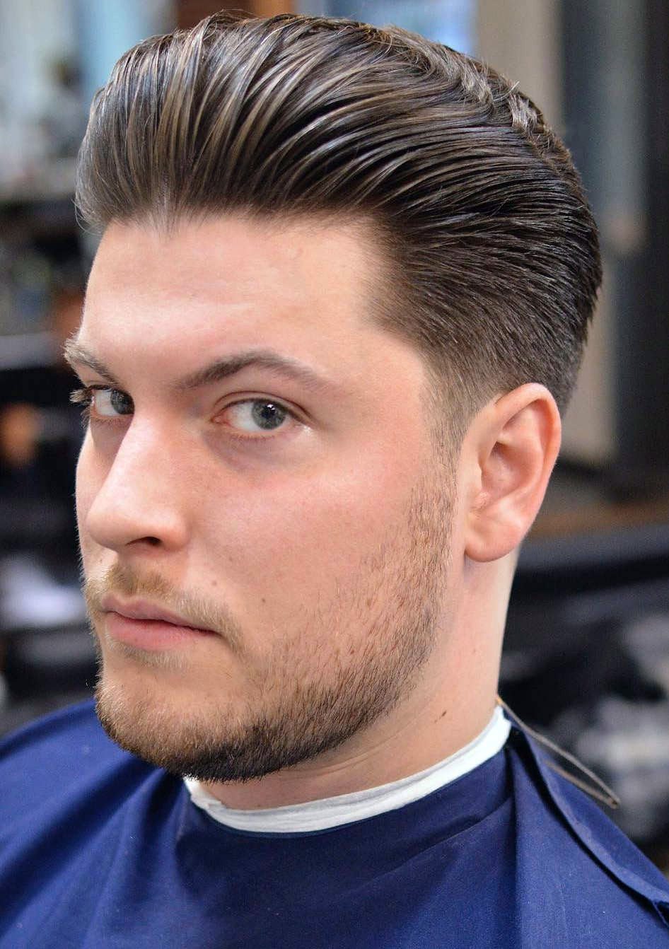Sexy Men's Hairstyles: Slicked Back