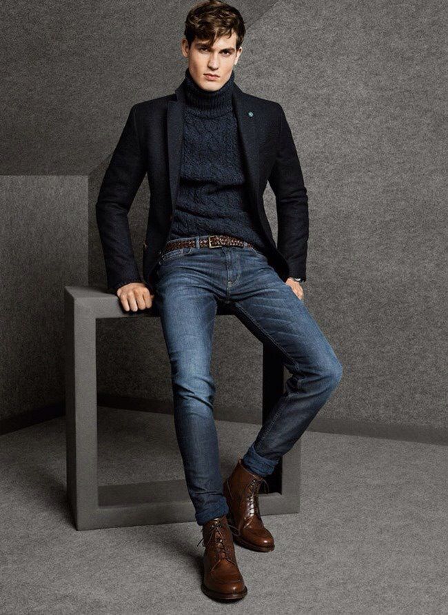 Winter outfits #2: TURTLENECK WITH BLAZER