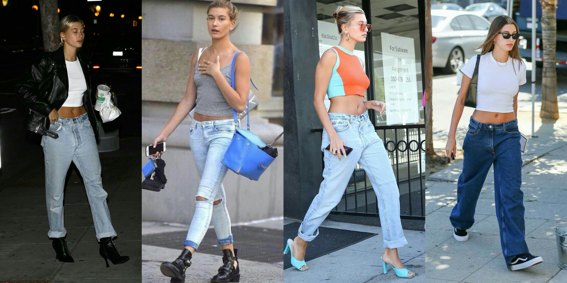 15 Times Hailey Bieber Goes Back To the 90s In Low-rise Jeans