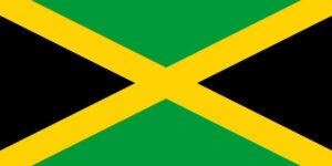 stylish flag of jamaica