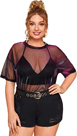 sexy plus size top