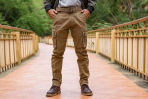stylish looking cargo pants