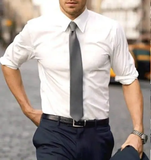 sexy folded sleeves