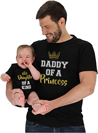 1. Tshirt Dad-Daughter Lovely Outfits