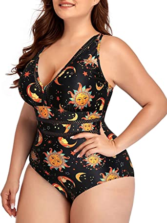 sexy floral Plus Size Bikinis