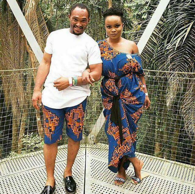 ankara shorts couples