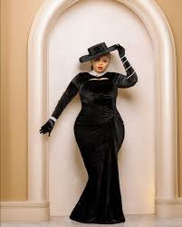 looking good in black