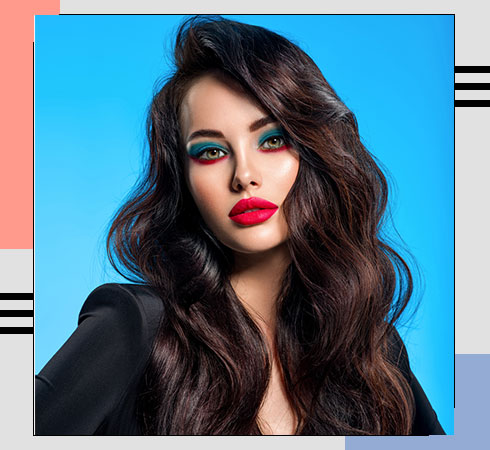 TYPES OF BANGS 6. Long Bangs