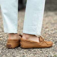  brown Moccasins: