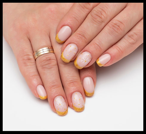 FRENCH MANICURE nails