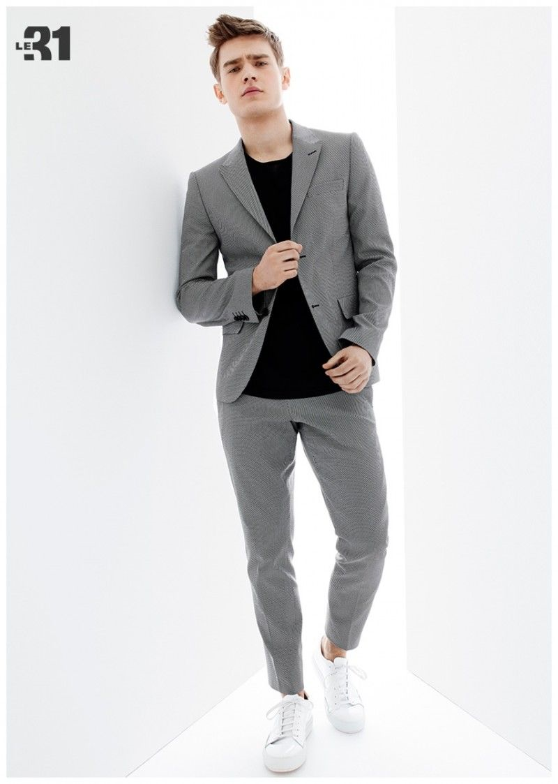 wedding Suit With Sweater outfit
