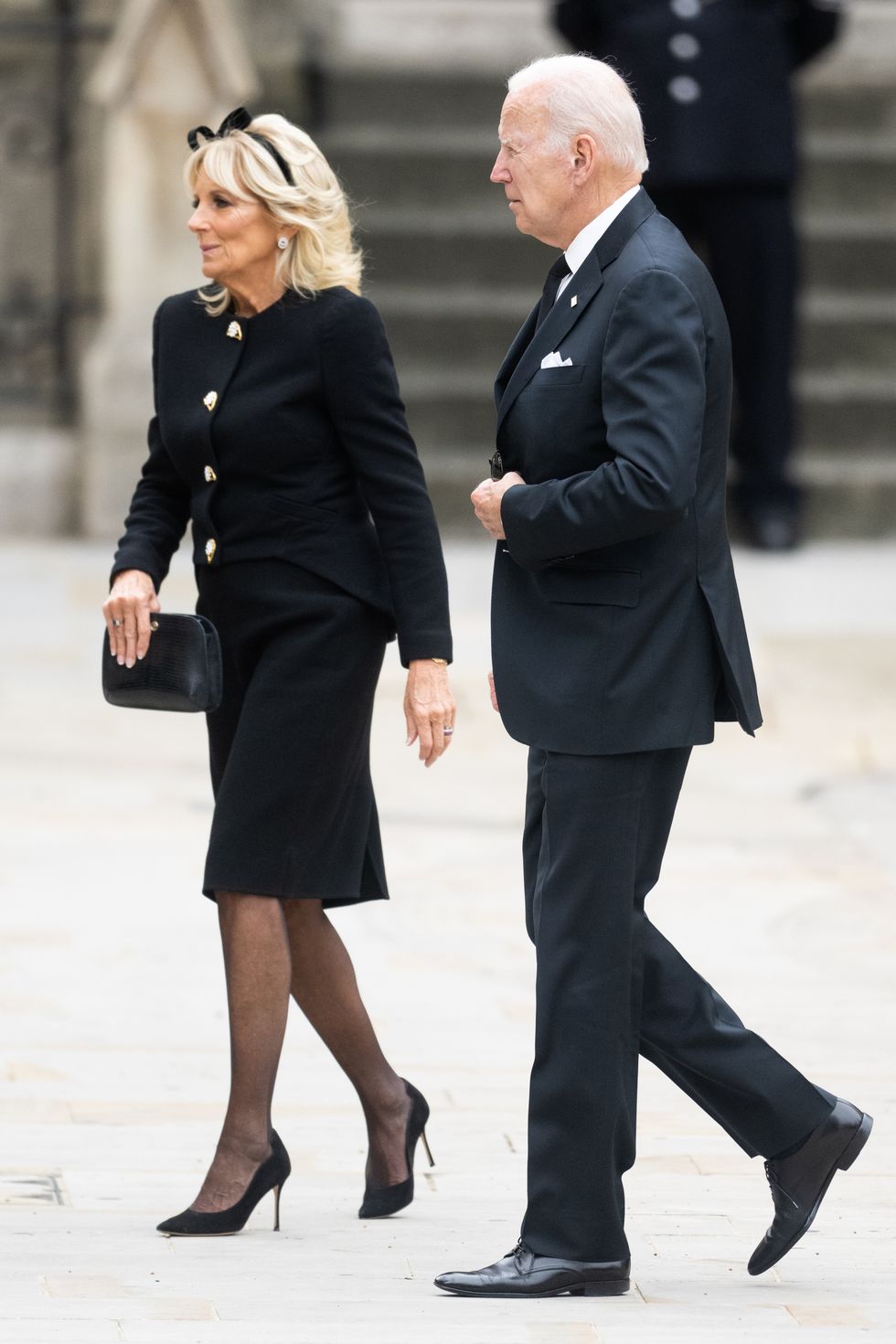 Dr.Jill Biden all black fashion