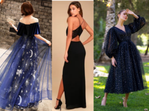Lace Starry Night Dress: looks nice
