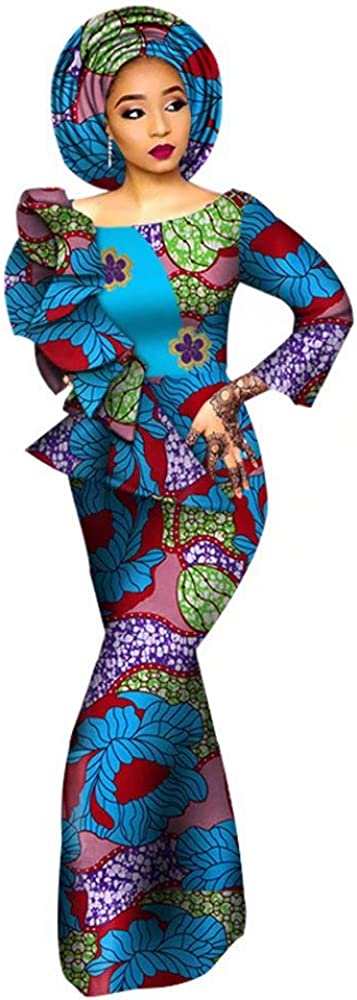 maxi ankara dress