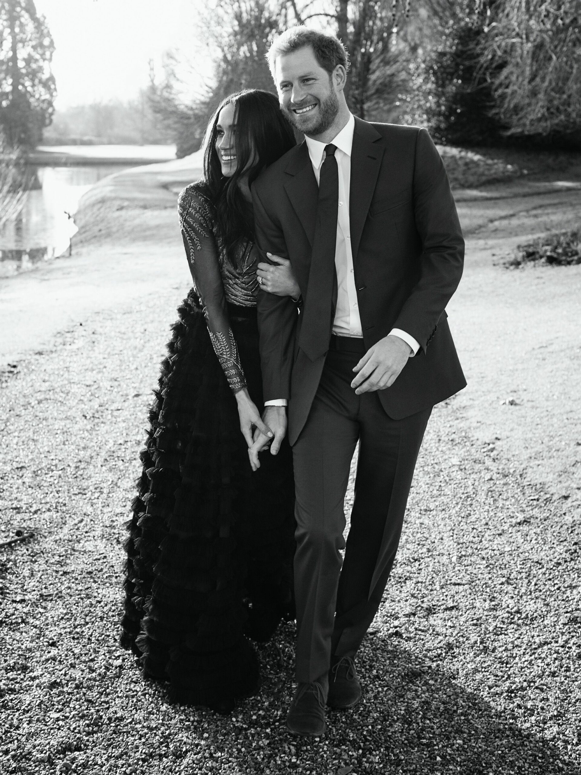 Meghan Markle engagement shoot