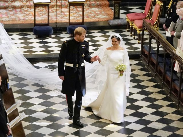 Meghan Markle wedding gown