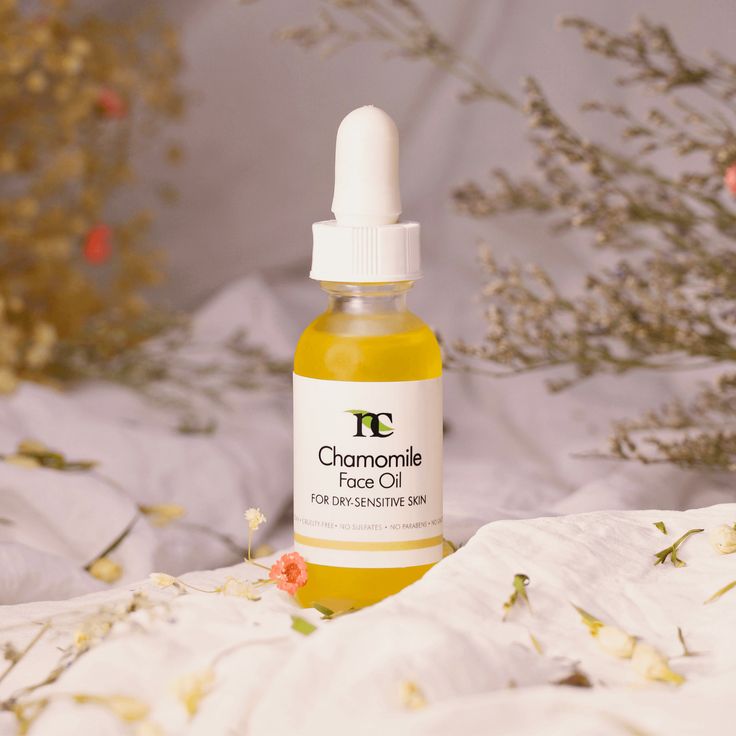 Chamomile Face Oil for skin irritation