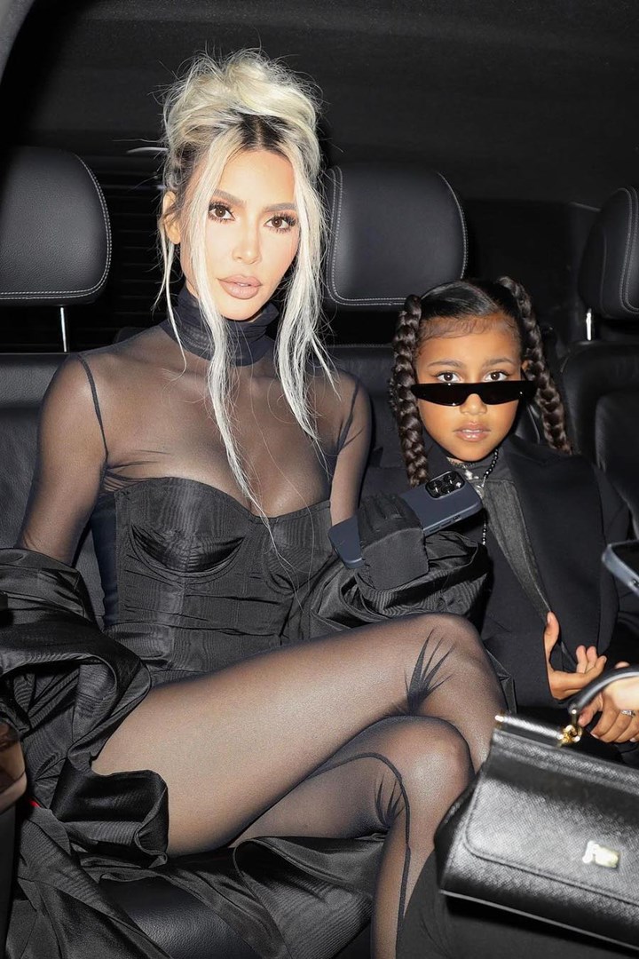 Kim K’s Barbie-Esque Updo