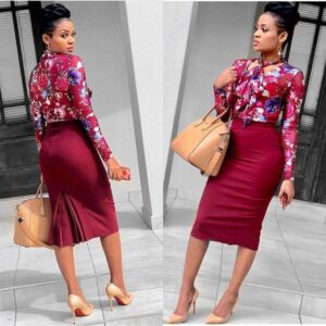 Types of Long Pencil Skirts For Work office