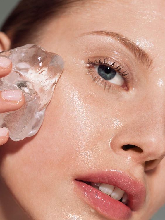benefits of icing your face