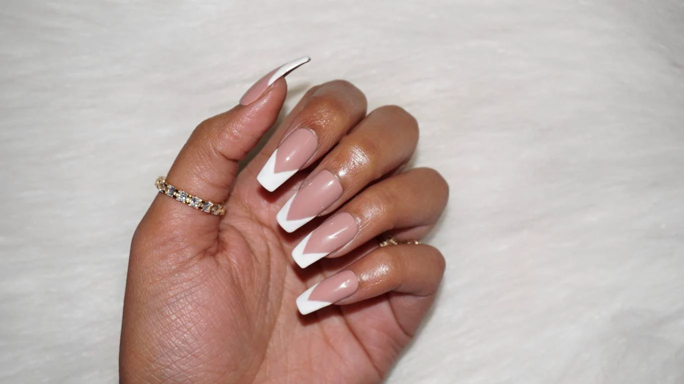 White French Tip Nails