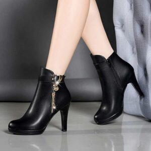 how to wear Ankle Boots with Jeans