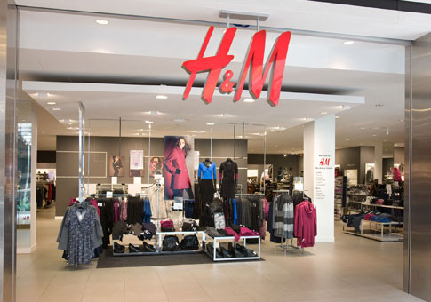 H & M fashion retailers