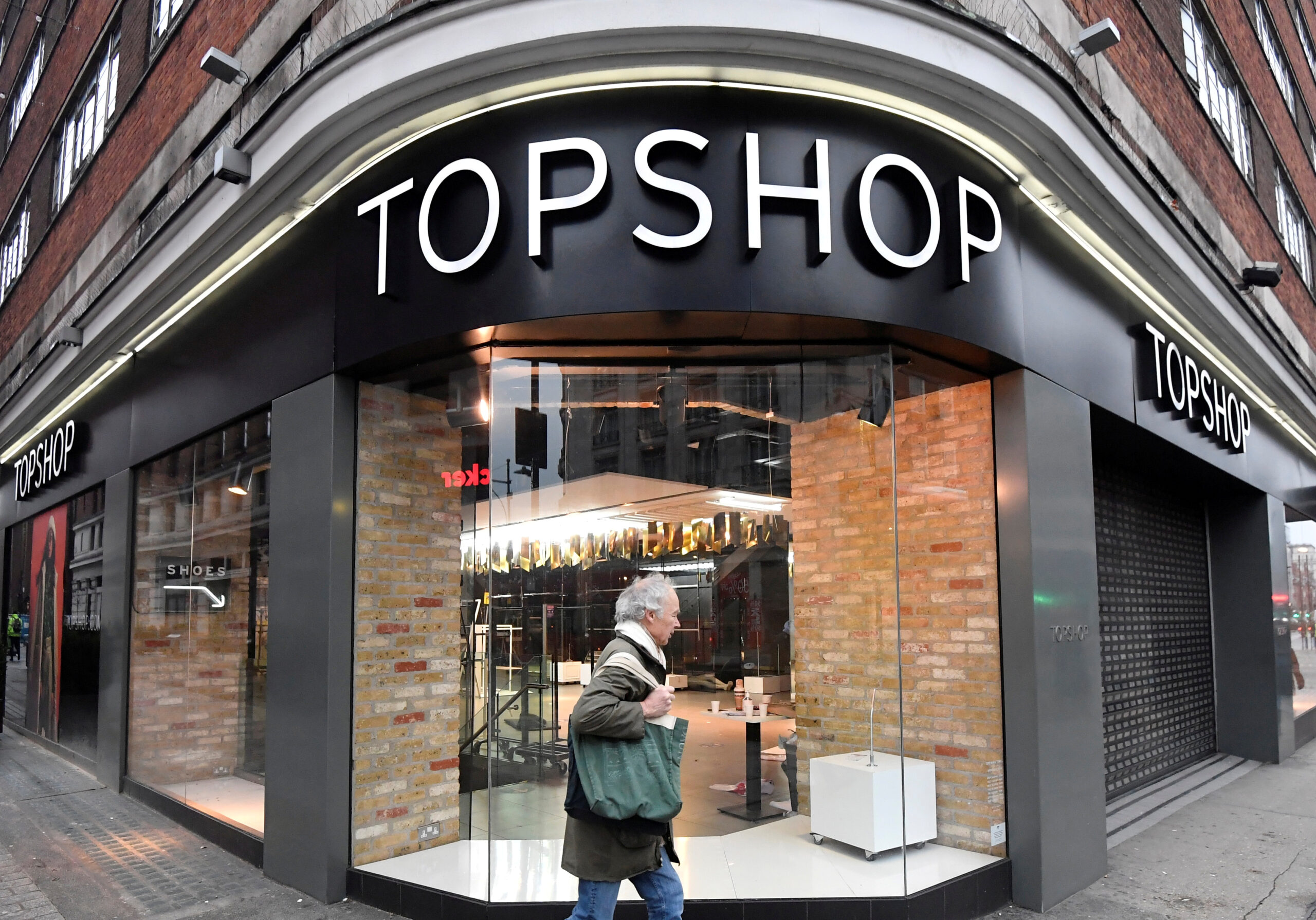 Topshop fashion retailers