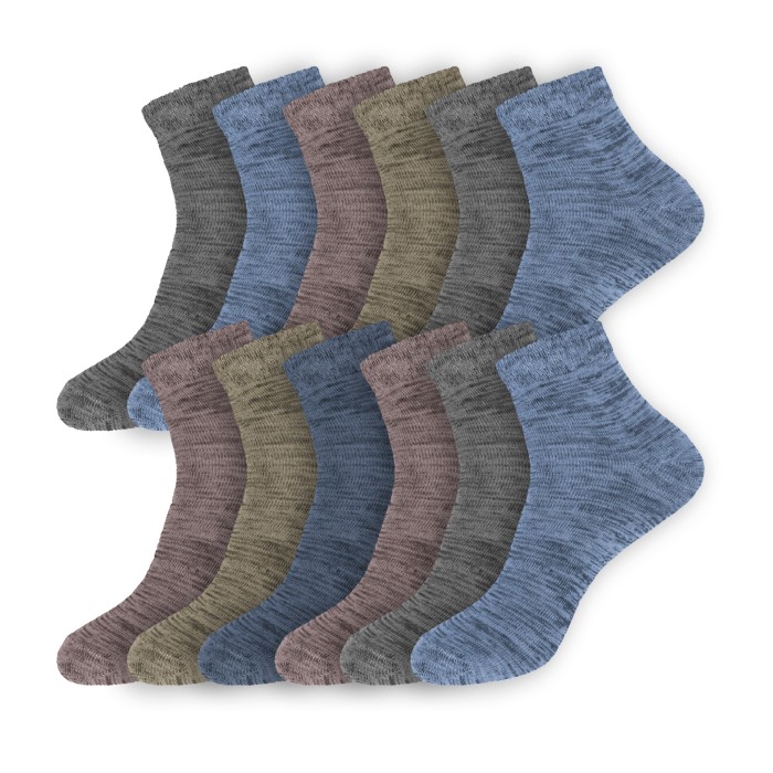 Quarter length socks