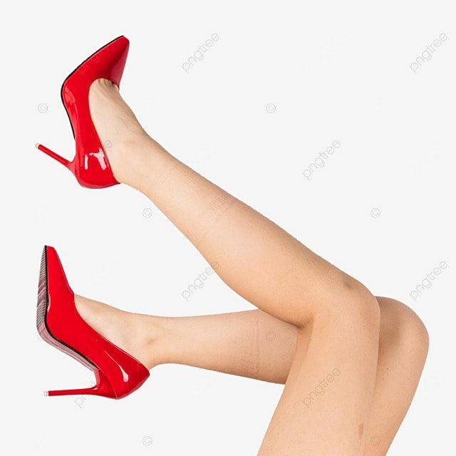 Red high heels 1