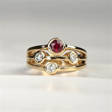 modern engagement rings